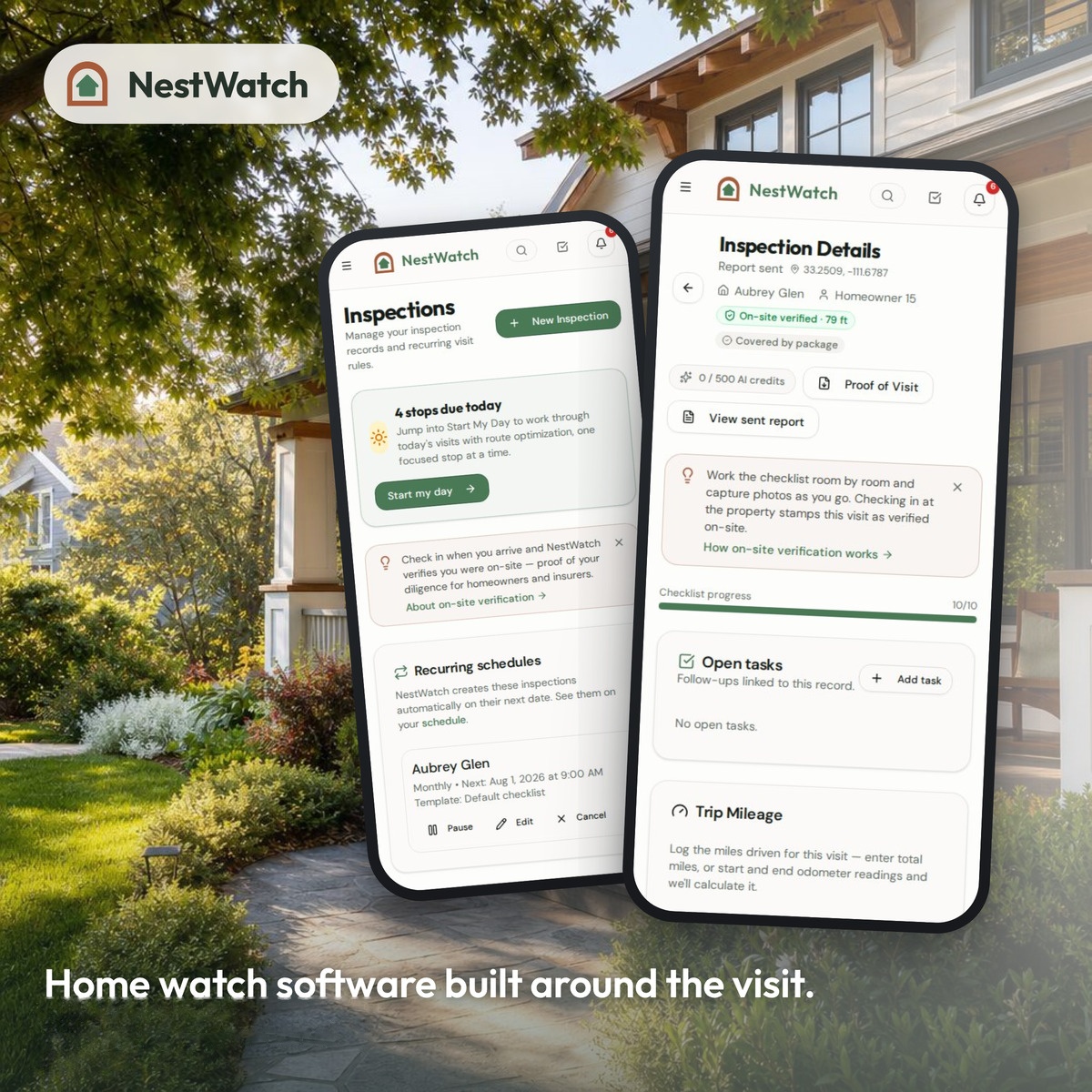 NestWatch Launches AI-Powered Home Watch Software with GPS-Verified Visits